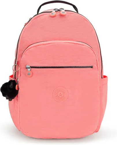 Vista 104 de Mochila Kipling Seoul extra grande para laptop de 17", Grande True Blue Tonal 2