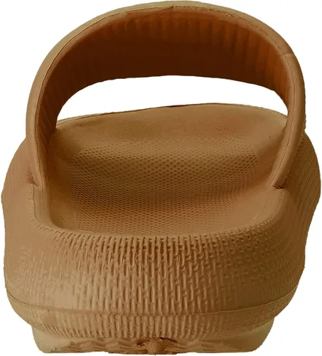 Vista 2 de Joomra - Sandalias acolchadas tipo pantuflas para mujeres y hombres antideslizantes de secado rápido sandalias para baño con suela gruesa