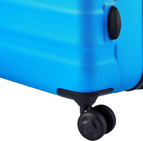 Vista 4 de Tienda Basics Maleta rígida giratoria, equipaje de mano expandible con ruedas, Azulclaro, Spinner