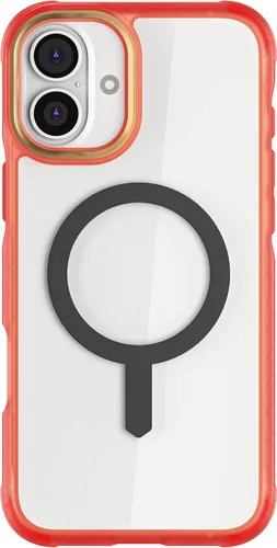 Vista 166 de Ghostek Covert Clear - Funda transparente para iPhone 15 Plus, silicona a prueba de golpes, compatible con accesorios Apple MagSafe, funda Negro