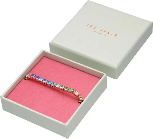 Vista 10 de Ted Baker London Melrah Icon Crystal Slider - Pulsera de tenis ajustable para mujer