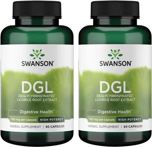 Vista 8 de Swanson DGL de alta potencia (regaliz) – Suplemento herbario que promueve la salud digestiva y el apoyo del tracto gastrointestinal – chupete