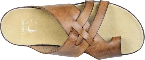 Vista 3 de Sandalias de cuero para hombre, sandalias de cuero para hombre, chanclas para hombre SUM13US