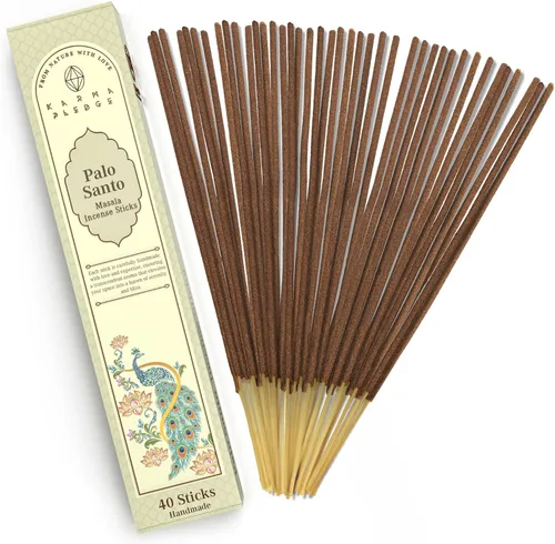 Vista 50 de Bakhoor - Varitas de incienso orgánicas sumergidas a mano, 100 varillas con hierbas naturales e ingredientes aromáticos, tiempo de combustión de 45