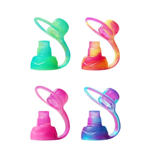 Vista 10 de ChooMee SoftSip - Bolsa superior para alimentos Destete LED para bebés, válvula de control de flujo sin derrames, protege la boca de los niños