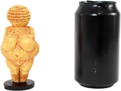 Vista 5 de Ebros Gift Venus of Willendorf Reproducción del Paleolítico Edad de Piedra Artefacto Estatua de Museo Decoración Mini Escultura 4.75" de Alto Dioses