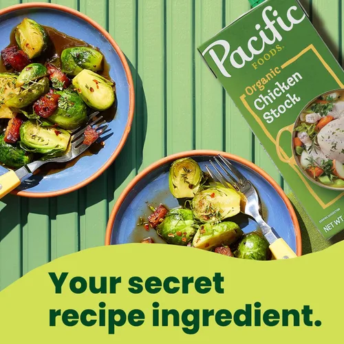 Vista 5 de Pacific Foods Caldo de pollo orgánico, 32 onzas en caja