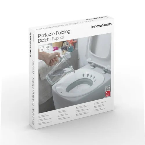 Vista 15 de Bidé Plegable Portátil para Inodoro Fopobi InnovaGoods