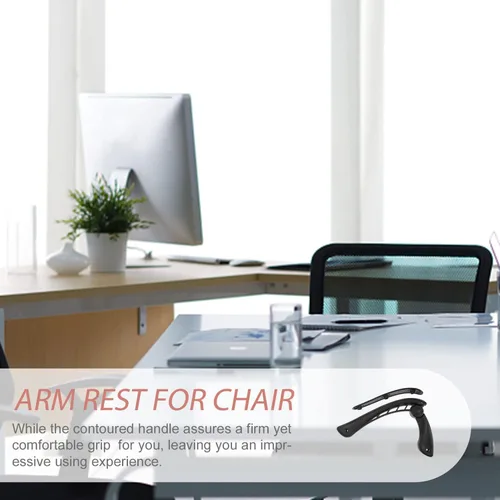 Vista 7 de Tofficu Accesorios de oficina, 2 piezas, reposabrazos para silla de oficina, soporte vertical, almohadilla universal para silla, codos, antebrazo