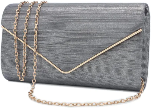 Vista 8 de Bolso de noche para mujer, bolso de fiesta brillante para mujer, bolso de fiesta de boda