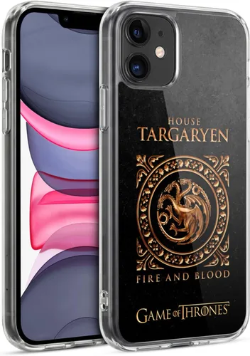Vista 50 de Producto oficial de HBO Game of Thrones metálico Sigils Soft Gel Case para iPhone de Apple 7 Plus/8 PLUS, Lannister