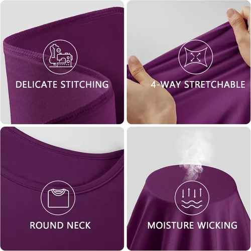 Vista 3 de LOMON Ropa interior térmica para mujer, conjunto de pantalones largos de punto suave ultra suave, capa base superior e inferior