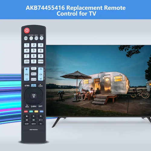 Vista 2 de PZL AKB74455416 Reemplazo para control remoto LG TV 65LF6300 42LF6500 43LF6300 32LF595B 43LF5900 49LF5900 55LF5950 50LF5800 55LF5800 32LF. 580B