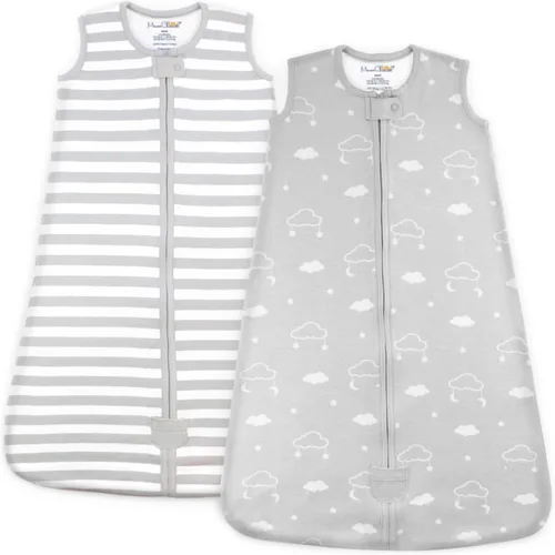 Vista 30 de Manta de algodón orgánico para bebé, saco de dormir 0.5 TOG 0-6 meses Adventure