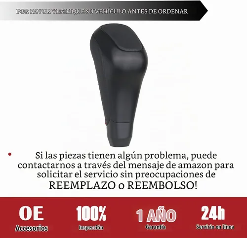 Vista 5 de TQPONLY Pomo de cambio de marchas automático compatible con Toyota 4Runner TRD Pro 2012-2023, accesorios Tundra TRD Pro 2014-2021 reemplaza Negro