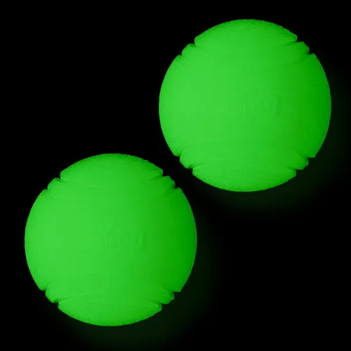 Vista 7 de Pelota de entrenamiento para perros en una cuerda, pelota de goma para perros con asa para tira y afloja K9, recompensas de entrenamiento
