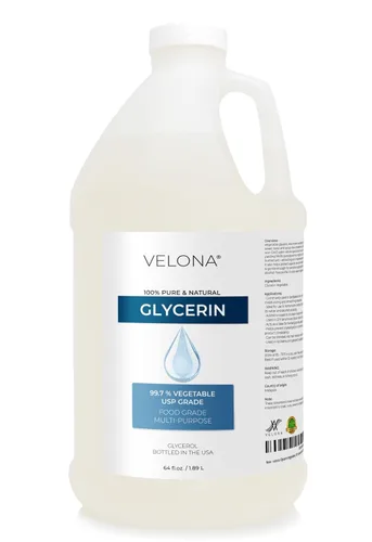 Vista 11 de velona Glicerina vegetal USP grado 2 fl oz Aceite portador 100% puro y natural Hidratante para cabello y cara para piel seca, baño de burbujas
