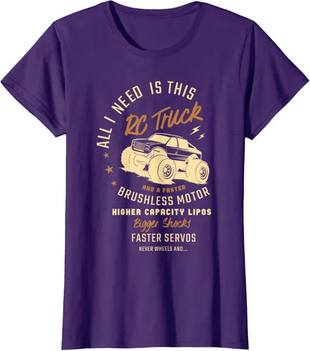 Vista 8 de Todo lo que necesito es este camión RC y una camiseta sin escobillas más rápida RC Motor Negro