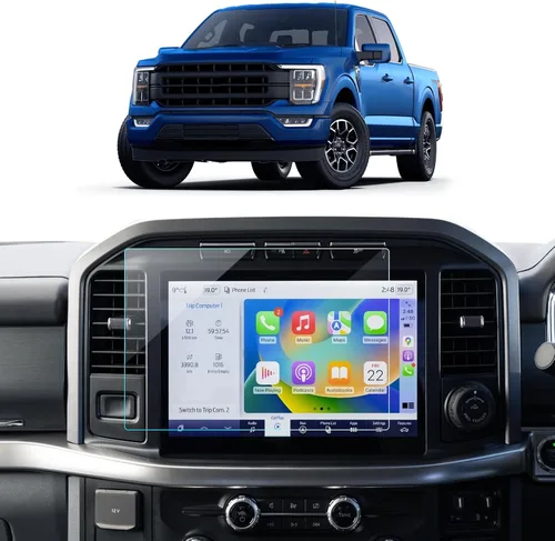 Vista 62 de Protector de pantalla de coche para Ford Edge 2024 2025 2023 2022 2021 (SE/SEL/ST-Line/Titanio/ST) Accesorios Protector de pantalla de vidrio