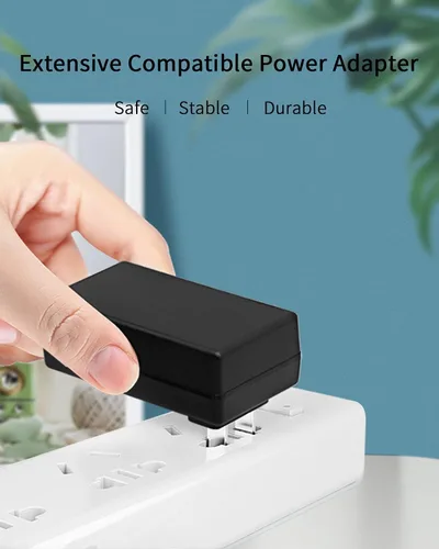 Vista 7 de Cargador de fuente de alimentación de adaptador de CA de 15V 3A [15 voltios 3 amperios de potencia de conmutación regulada] con 11 enchufe de CC