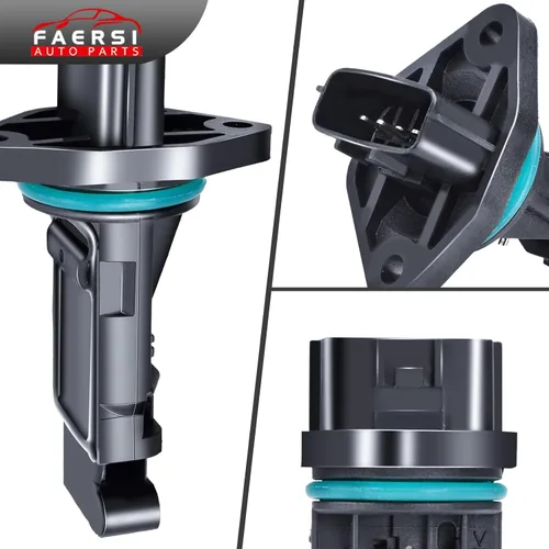 Vista 175 de Medidor de sensor de flujo de aire masivo MAF compatible con Ford con E-150 4.6L, 5.4L 2004-2014, para Ford E-150 Club Wagon 5.4L Reemplazo