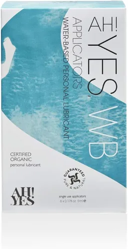 Vista 9 de AH! YES WB - Lubricante personal orgánico a base de agua - 100ml