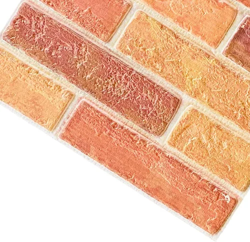 Vista 9 de ECYC Ltd Paneles de pared de espuma de ladrillo 3D de 13.78 x 30.31 x 0.18 pulgadas, paneles de papel tapiz de espuma autoadhesivos, calcomanías