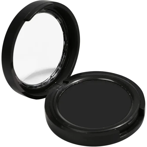 Vista 8 de Mysense Sombra de ojos negra mate sola,Sombra de ojos de polvo fino prensado,Maquillaje de ojo negro de larga duración de alto pigmento para día