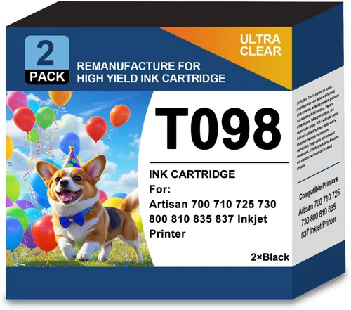 Vista 19 de 728 cartuchos de tinta F9J68A F9K17A F9K16A F9K16A F9K15A compatibles con impresoras de trazador de gran formato HP T830 MFP T730, 10.1 fl oz, negro