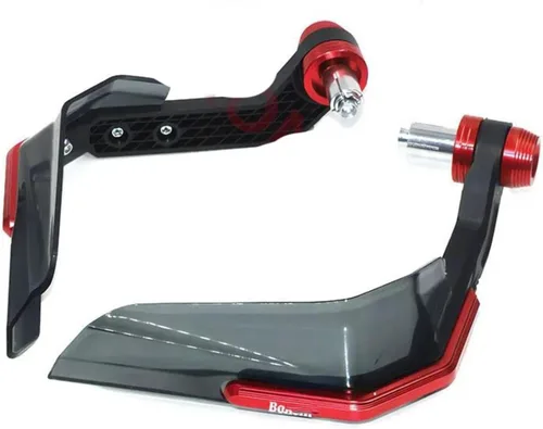 Vista 7 de Para Benelli 502c TRK 502 502x 251 Leoncino BJ 500 250 TNT125 300 600 Protector de mano Protector de parabrisas (color negro)