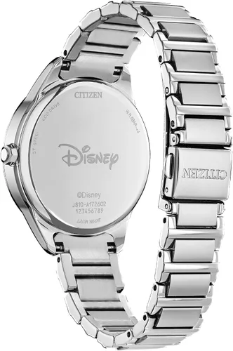 Vista 2 de Citizen Reloj Dancing Minnie Mouse Eco-Drive para mujer, tono plateadoazul , Moderno