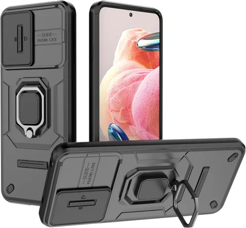 Vista 17 de Funda de teléfono móvil para Xiaomi Redmi A3/Xiaomi Poco C61 Soporte de coche Soporte Ventana corredera Cubierta protectora a prueba de golpes