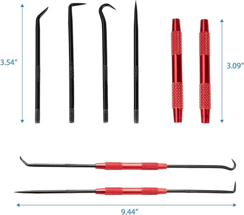 Vista 6 de Kit de herramientas de instalación de sellos hidráulicos de 5 PC para mecánicos J05321 (S/M/L)
