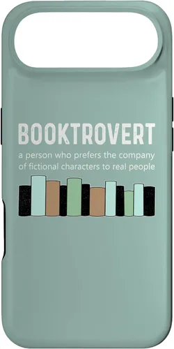 Vista 27 de Booktrovert Book Lover Book Worm Reading Nerd Bookshelf Case for iPhone 17