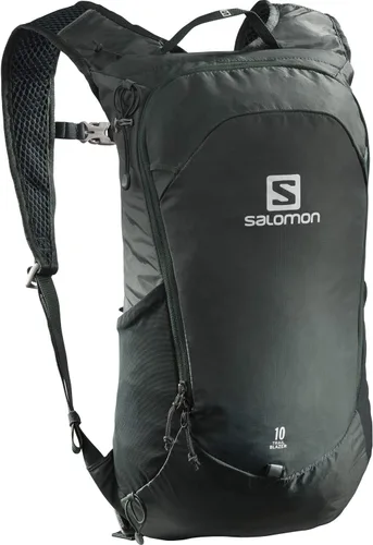 Vista 12 de Salomon Mochila unisex Trailblazer 10, senderismo y senderismo, 10 litros Negro (Black/Alloy)