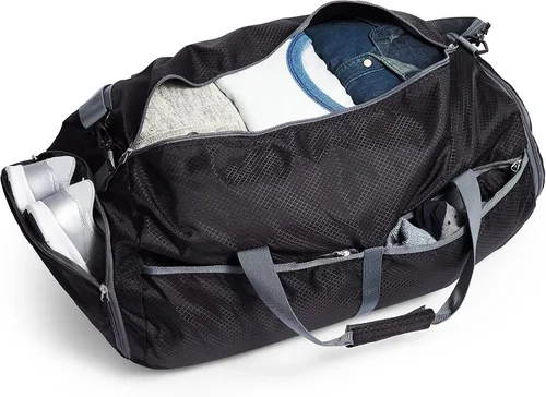 Vista 7 de Tienda Basics - Bolsa de viaje para gimnasio, 20.9in, color negro