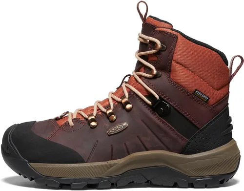 Vista 3 de KEEN Women's Revel 4 Mid Height Polar Insulated Waterproof Snow Boots Andorra/Safari