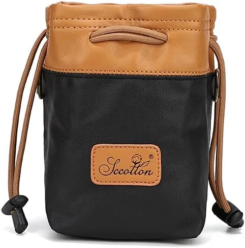 Vista 3 de Bolsa compacta para cámara, ligera, sin espejo, con correa ajustable, resistente al agua, se adapta a cámara y lente, ideal para viajes