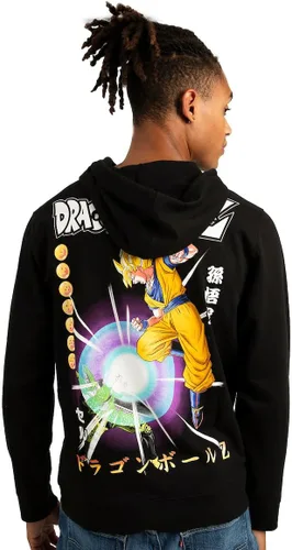 Vista 3 de Bioworld Dragon Ball Z - Sudadera con capucha unisex para adulto