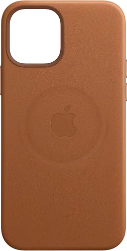 Vista 5 de Apple Funda de cuero para iPhone 12 y iPhone 12 Pro con Magsafe - Marrón Saddle