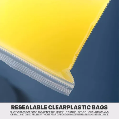 Vista 6 de 1000 unidades, (2 x 4 pulgadas), bolsa transparente con cierre de cremallera de 2.5 mil de grosor, bolsas con cremallera, bolsas de plástico