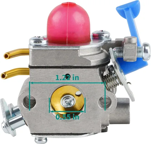 Vista 2 de Carburador 128LD 128LD Cubierta de filtro de aire para Husqvarna 128CD 128 LD 128L 128R 128RJ Weed Eater Trimmer Parts 545081850 545081848 C1Q-W40A