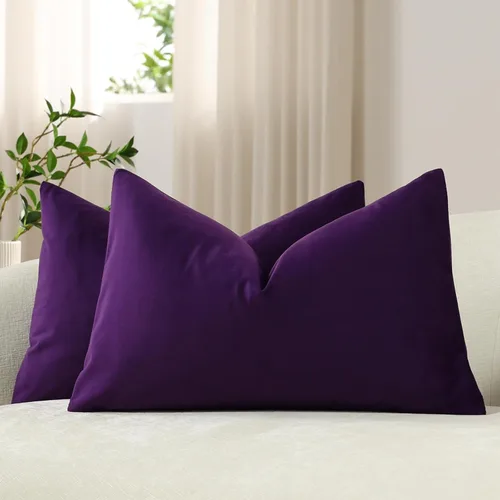 Vista 21 de Funda de almohada para cuerpo de Dezene, súper suave de terciopelo con cierre de cremallera oculto.