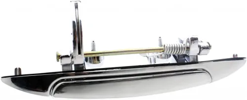 Vista 3 de Para Dodge Ram 1500 Manija de puerta trasera 2002 03 04 05 06 07 2008 Todo cromado Plástico