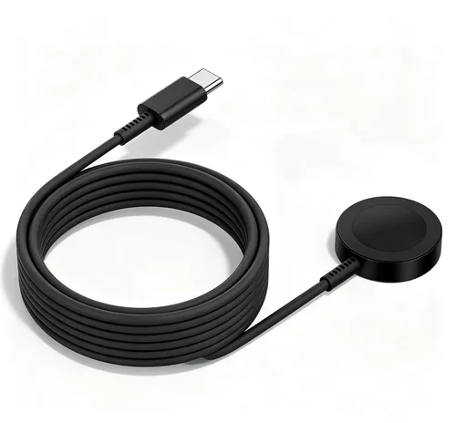 Vista 24 de Cargador de Apple Watch mejorado, cargador rápido magnético, adaptador de enchufe USB C con cable de carga rápida inalámbrico portátil de 3 pies