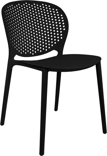 Vista 6 de 2xhome Juego de 2 sillas de comedor para patio Silla auxiliar moderna apilable para piscina al aire libre Plástico resistente a la intemperie