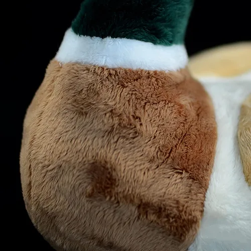 Vista 7 de lilizzhoumax Animal de peluche de pato real, peluche súper suave, juguetes para niños, juguetes para niñas, regalo para niños, almohada de pato