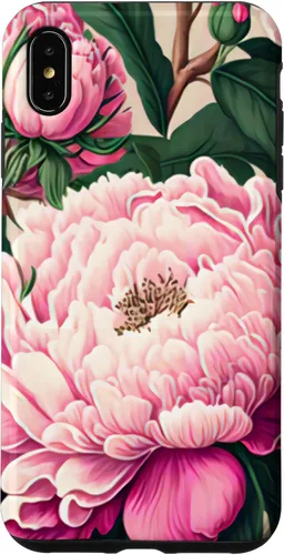Vista 11 de Funda con diseño artístico de peonía rosa para iPhone 16
