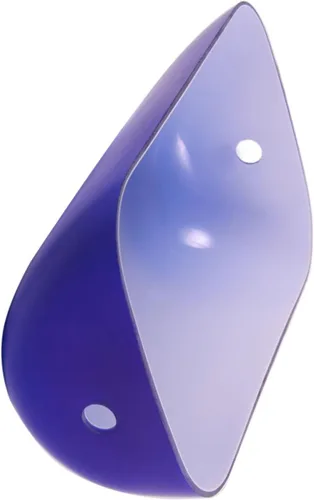 Vista 2 de GoLucky Pantalla de repuesto estándar para lámpara de banqueros de vidrio (azul)