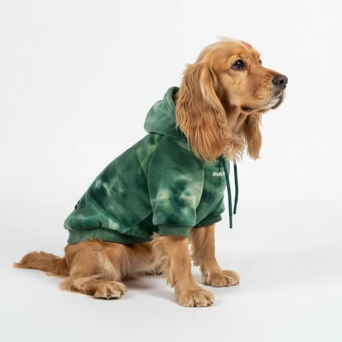 Vista 60 de Spark Paws Sudadera con capucha para perro, suéter de primera calidad para perros pequeños, medianos y grandes Trajes cálidos para bulldogs